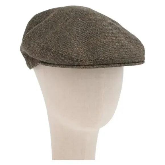Hermes Hunting Cap Wool Khaki Hat - Picture 1 of 7